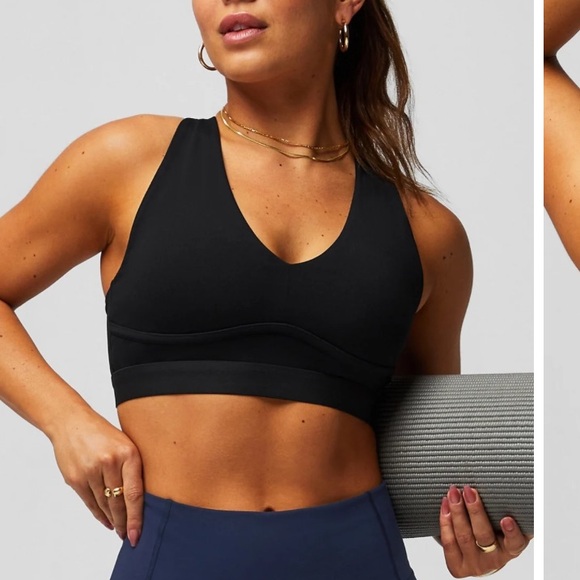 FABLETICS All Day Everyday Low Impact Bra - PURPLE - Picture 5 of 6